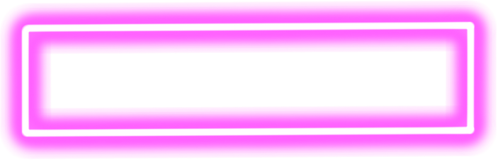 Pink neon rectangle geometric