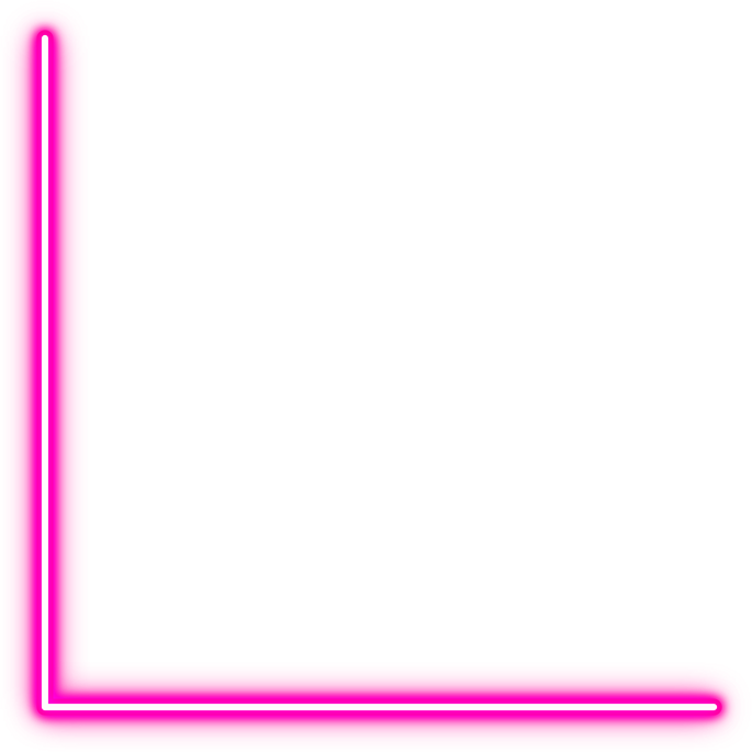 Pink Neon Corner Line